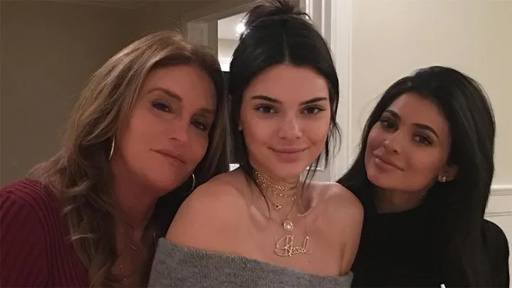 Kendall and Caitlyn Jenner.