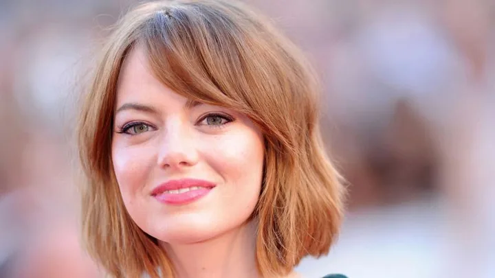 emma stone short hair