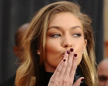 Gigi Hadid nail polish