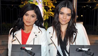 Kendall and Kylie Jenner matching