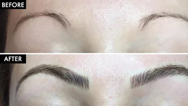 microblading eyebrows