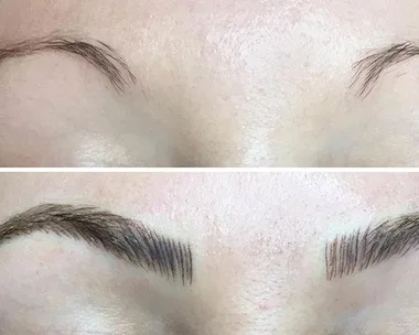 microblading eyebrows