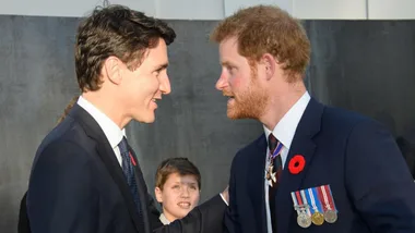 Justin Trudeau Prince Harry