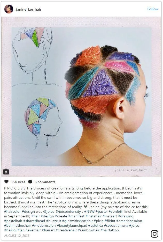 アート・デザイン・音楽 The Dressed Hair Head Trip: Artful Hairstyles Seize the Spotlight