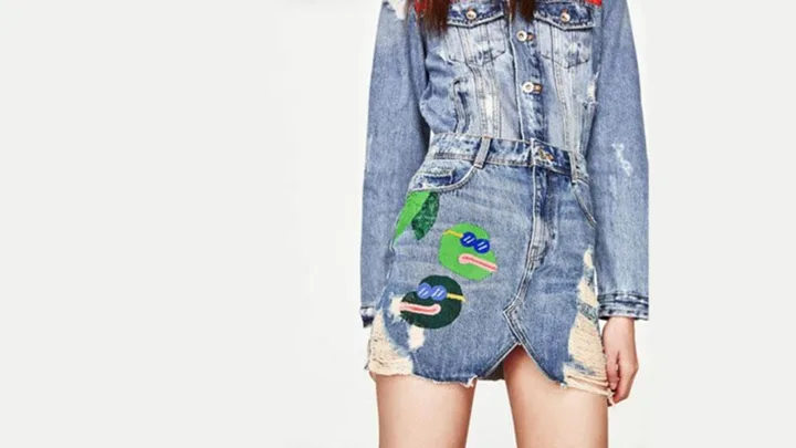 Zara Pulls Pepe The Frog Skirt