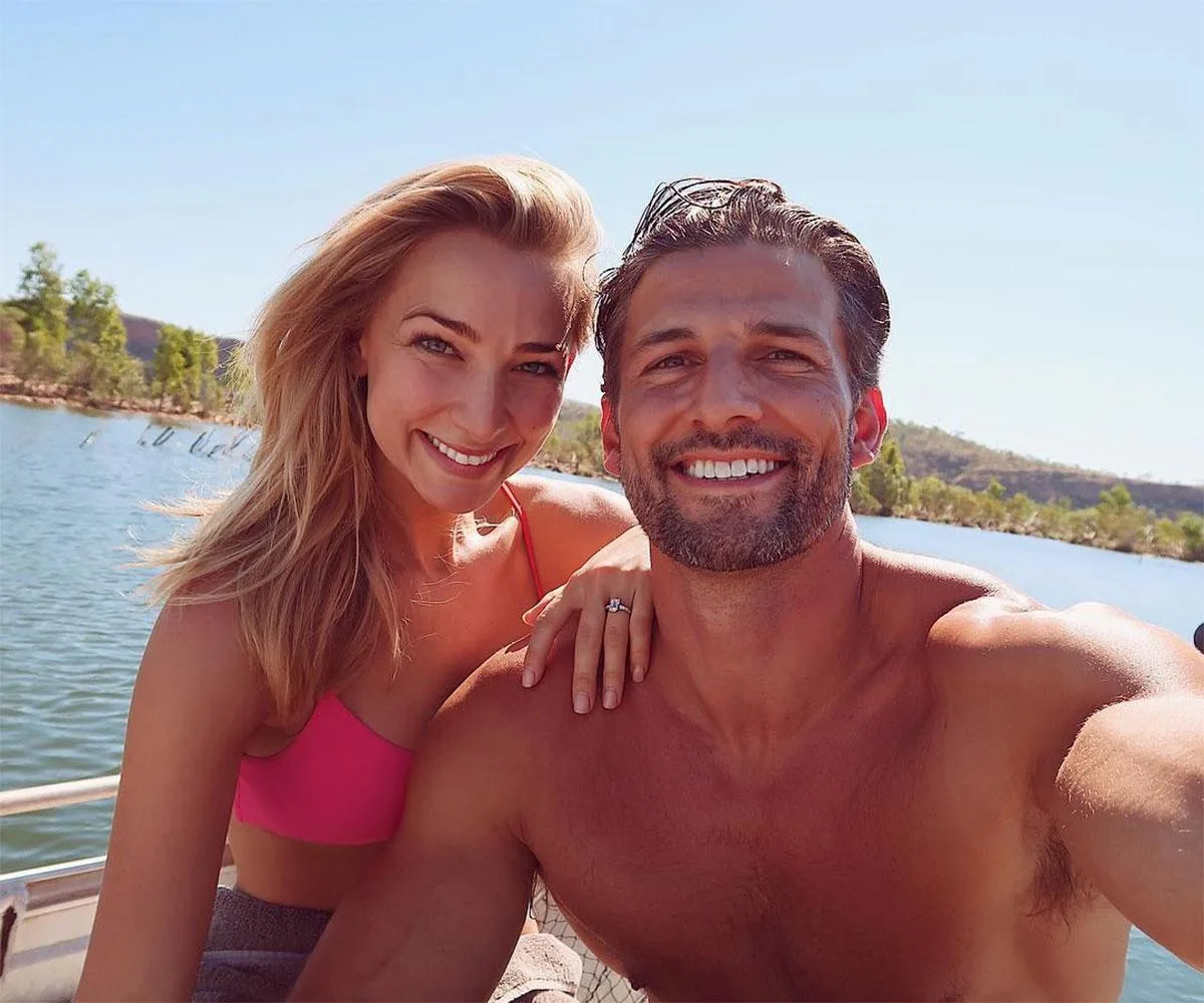 Anna Heinrich Tim Robards engaged