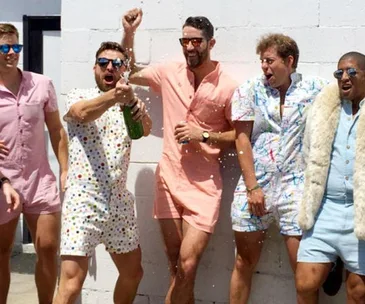 Male Rompers are now a thing