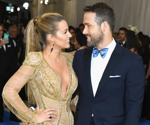 Blake Lively and Ryan Reynolds.