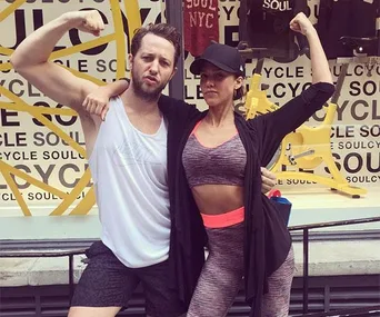 Jessica Alba and Derek Blasberg Exercise