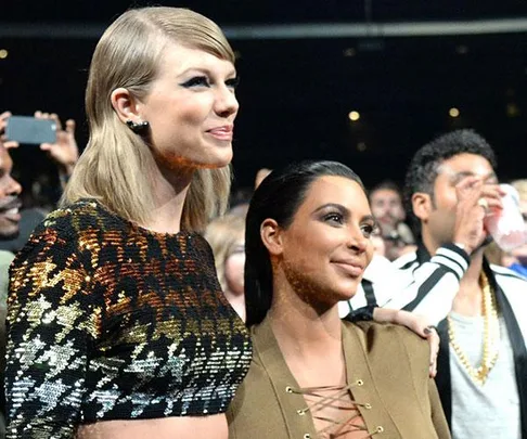 Taylor Swift And Kim Kardashian