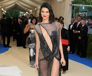 Kendall Jenner Naked Dress Met Gala