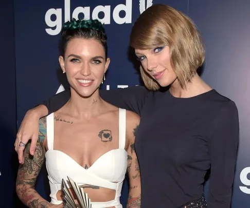 Ruby Rose and Taylor Swift