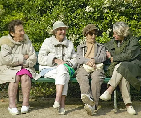 old ladies set up their own retirement home