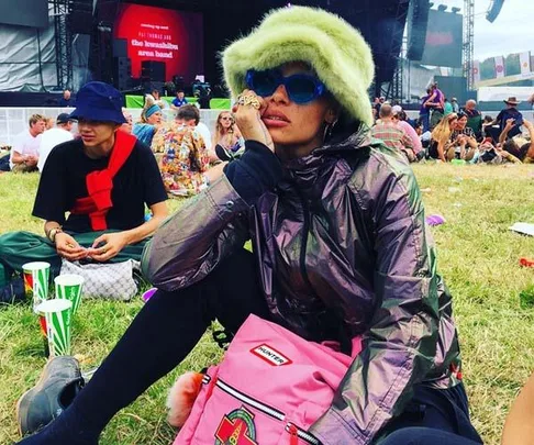 GLASTONBURY 2017 celebrity fashion