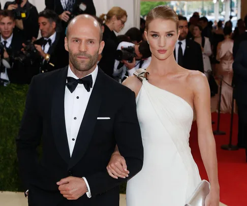 Rosie Huntington-Whiteley and Jason Statham.