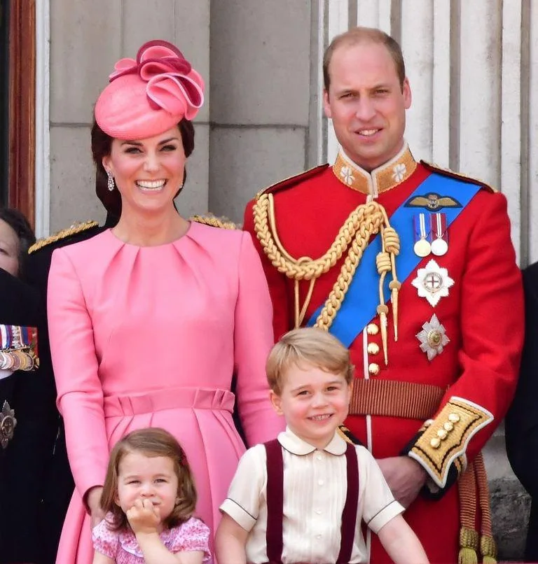 Royals at Trooping The Colour 2017