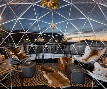 igloo bar pop up dome sydney harbour 