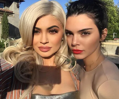 Kylie and Kendall Jenner.