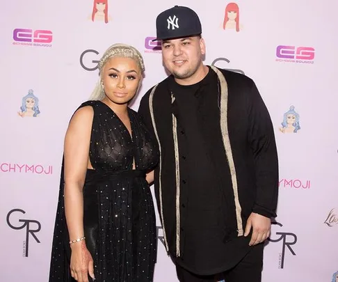 Blac Chyna and Rob Kardashian