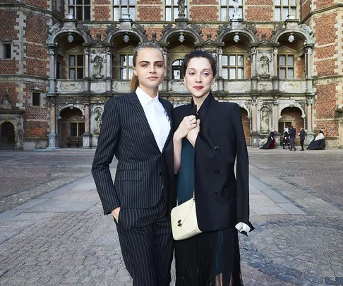 St Vincent and Cara Delevingne.