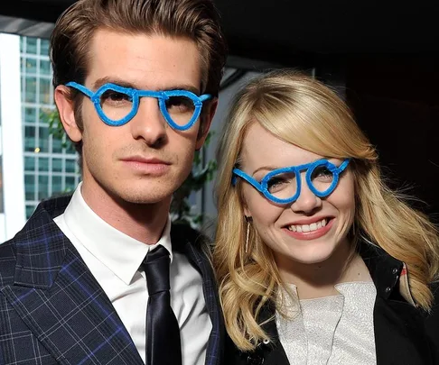 Emma Stone and Andrew Garfield.