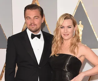 Leonardo DiCaprio and Kate Winslet. 