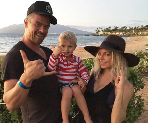 Fergie and Josh Duhamel.