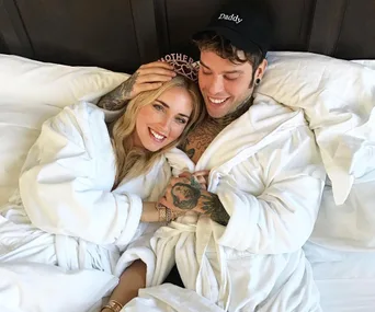 Chiara Ferragni and Fedez.