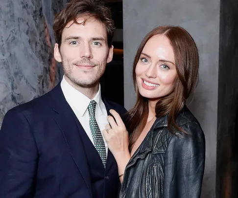 Sam Claflin and Laura Haddock.