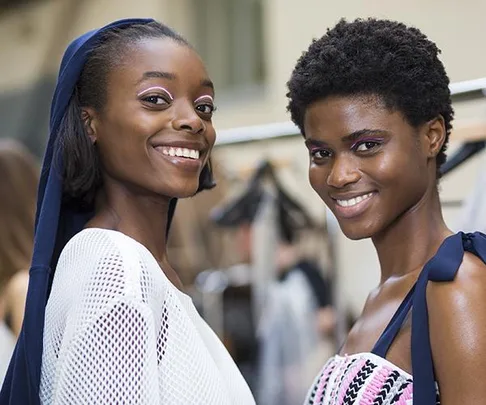 Paris Fashion Week backstage beauty