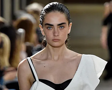 proenza schouler runway eyebrows