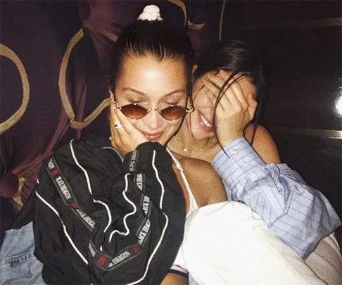 Kendall Jenner and Bella Hadid