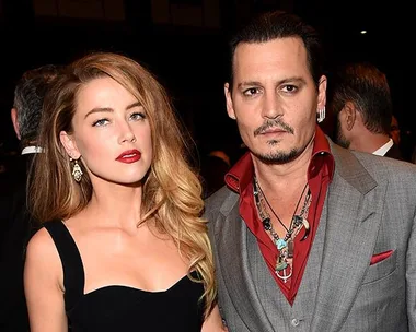 Amber Heard and Johnny Depp