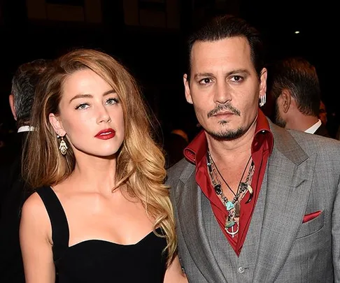 Amber Heard and Johnny Depp