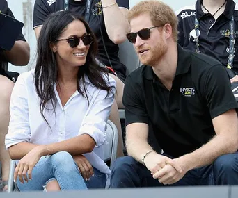 Prince Harry and Meghan Markle.