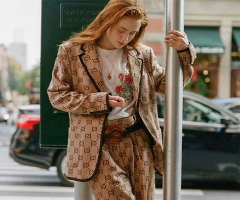 Sadie Sink Gucci Interview Magazine