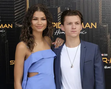 Zendaya and Tom Holland.