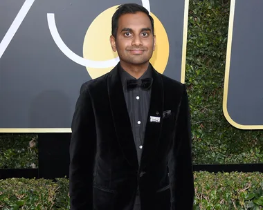 Aziz Ansari at 2018 Golden Globes