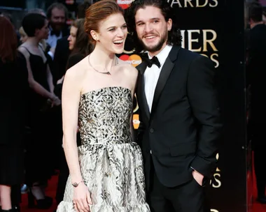 Kit Harington and Rose Leslie.