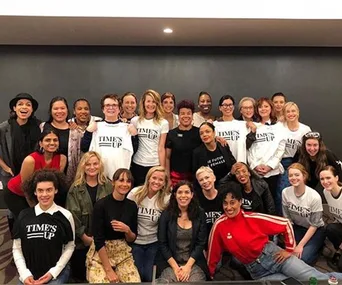 Tessa Thompson Time's Up Group Photo