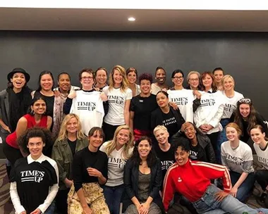 Tessa Thompson Time's Up Group Photo