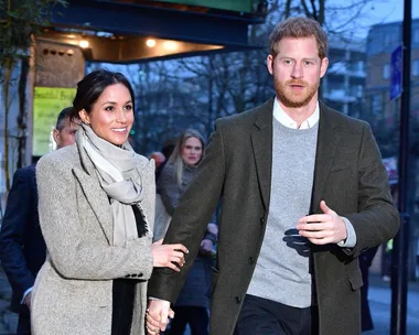 Meghan Markle and Prince Harry in Brixton