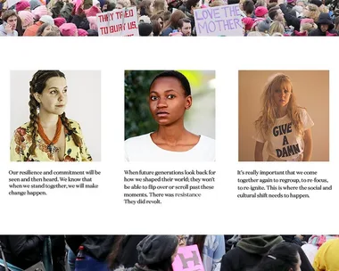 Women's March Sydney 2018.