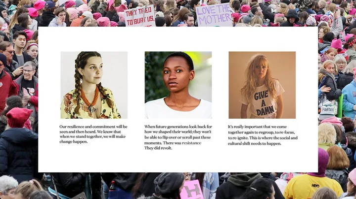 Women's March Sydney 2018.