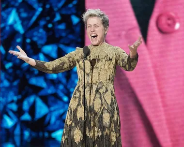 Frances McDormand at the 2018 Oscars. 