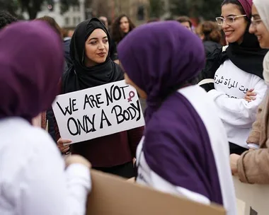 International Women's Day 2018 marches around the world