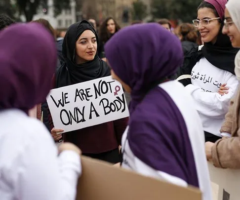 International Women's Day 2018 marches around the world