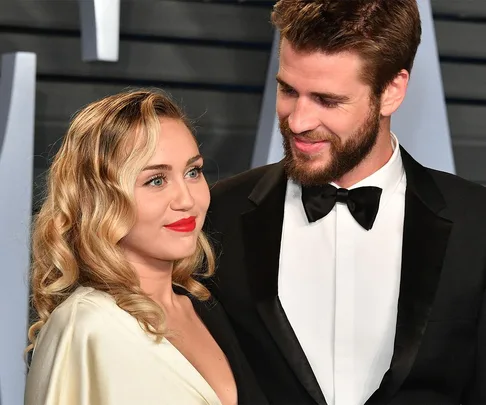 Miley Cyrus and Liam Hemsworth