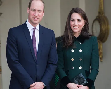 Kate Middleton and Prince William. 