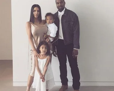 Kim Kardashian Family Photo Chicago